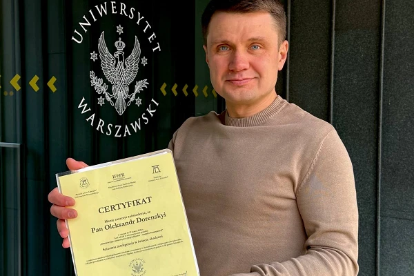 Викладач кафедри КбПЗ – учасник AI-проєкту у Варшаві